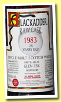 Glen Esk 28 yo 1983/2012 (54.6%, Blackadder, Raw Cask, refill sherry butt, cask #4929, 248 bottles)